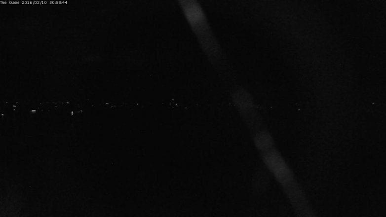 Lake Travis webcam, February 10, 2016 8:05 PM CT