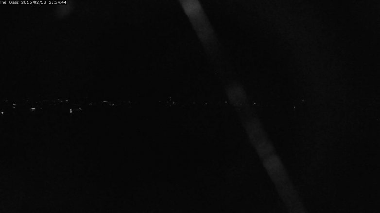 Lake Travis webcam, February 10, 2016 9:00 PM CT
