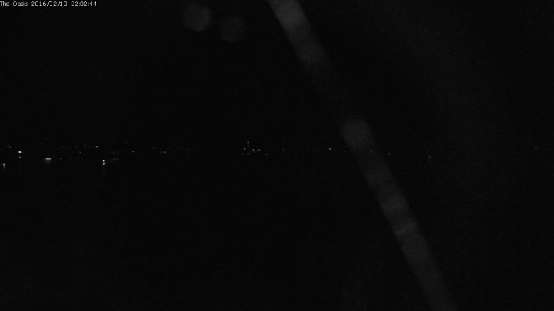 Lake Travis webcam, February 10, 2016 9:10 PM CT
