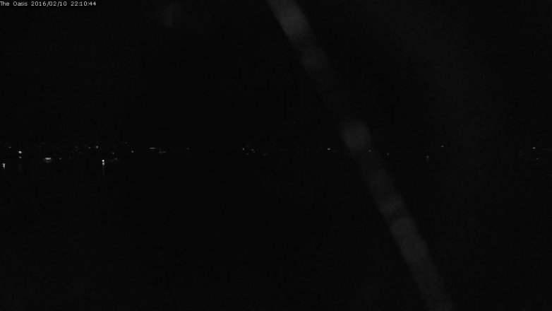Lake Travis webcam, February 10, 2016 9:15 PM CT