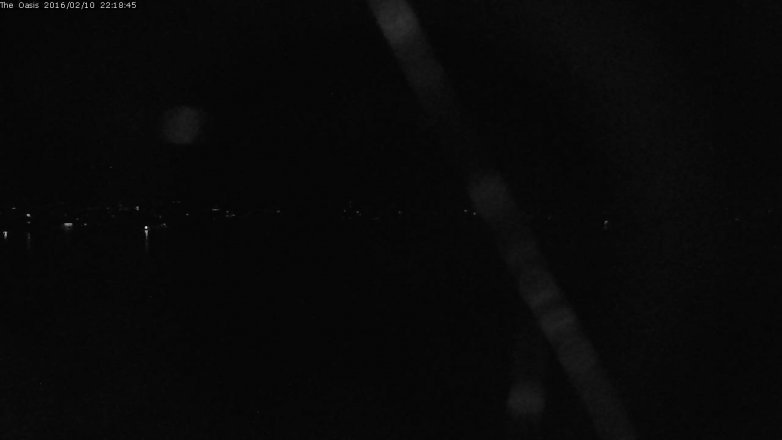 Lake Travis webcam, February 10, 2016 9:25 PM CT