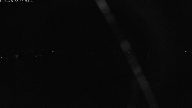 Lake Travis webcam, February 10, 2016 10:00 PM CT