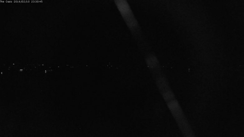 Lake Travis webcam, February 10, 2016 10:35 PM CT