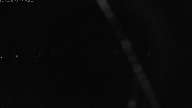 Lake Travis webcam, February 10, 2016 10:55 PM CT