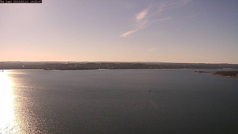 Lake Travis webcam, February 11, 2016 3:10 PM CT