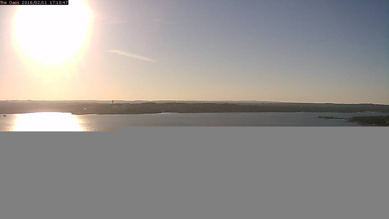 Lake Travis webcam, February 11, 2016 4:15 PM CT