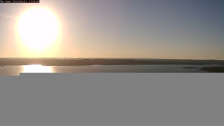 Lake Travis webcam, February 11, 2016 4:35 PM CT