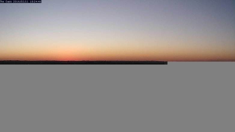Lake Travis webcam, February 11, 2016 5:30 PM CT