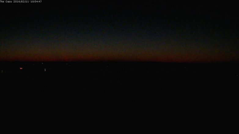 Lake Travis webcam, February 11, 2016 6:00 PM CT