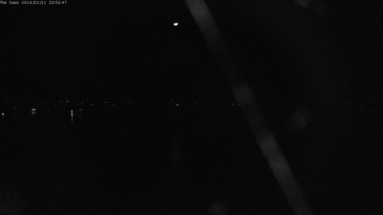Lake Travis webcam, February 11, 2016 8:00 PM CT
