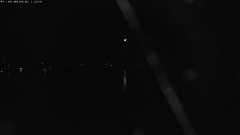 Lake Travis webcam, February 11, 2016 8:30 PM CT