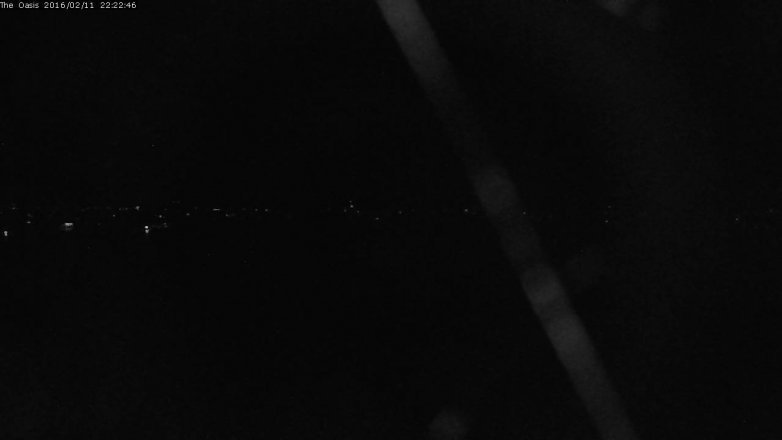 Lake Travis webcam, February 11, 2016 9:30 PM CT