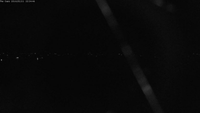 Lake Travis webcam, February 11, 2016 9:40 PM CT
