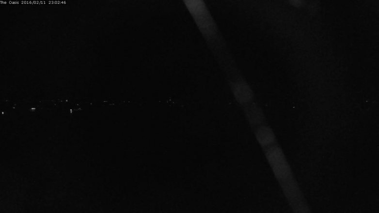 Lake Travis webcam, February 11, 2016 10:10 PM CT