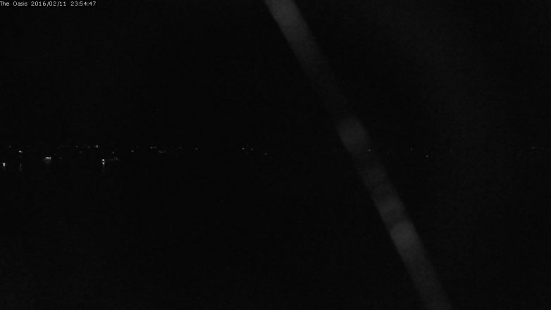 Lake Travis webcam, February 11, 2016 11:00 PM CT