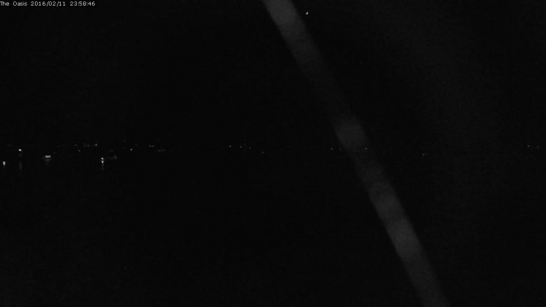 Lake Travis webcam, February 11, 2016 11:05 PM CT
