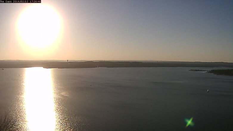 Lake Travis webcam, February 12, 2016 4:30 PM CT