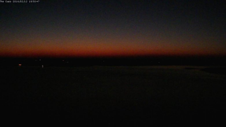 Lake Travis webcam, February 12, 2016 5:55 PM CT