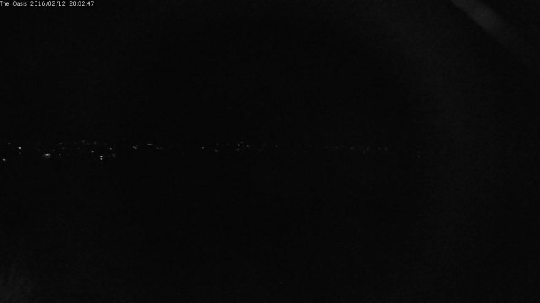 Lake Travis webcam, February 12, 2016 7:10 PM CT