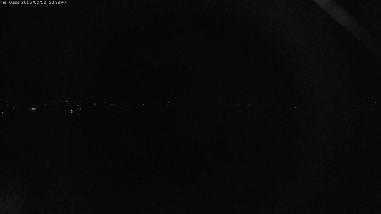 Lake Travis webcam, February 12, 2016 7:45 PM CT