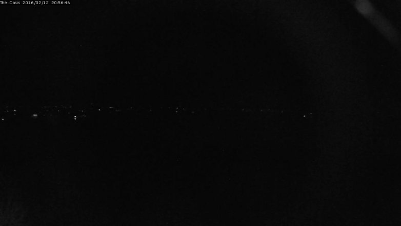 Lake Travis webcam, February 12, 2016 8:00 PM CT