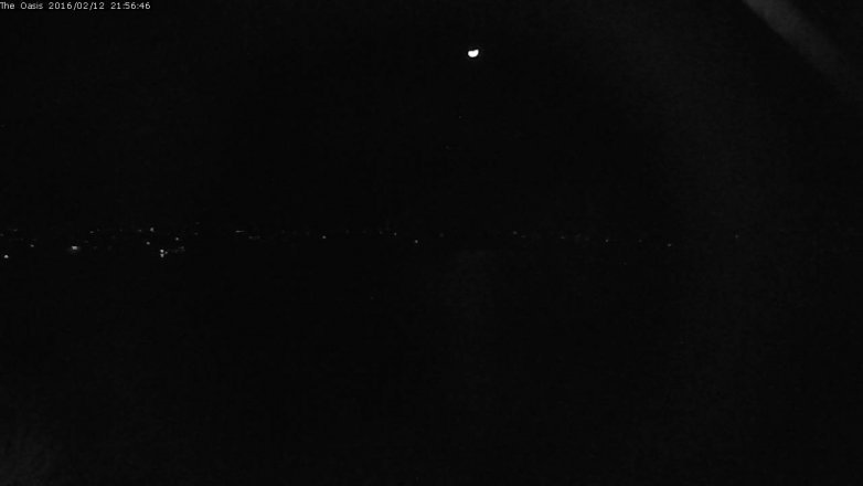 Lake Travis webcam, February 12, 2016 9:05 PM CT