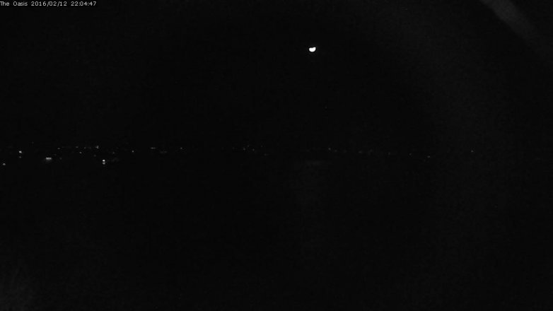 Lake Travis webcam, February 12, 2016 9:10 PM CT