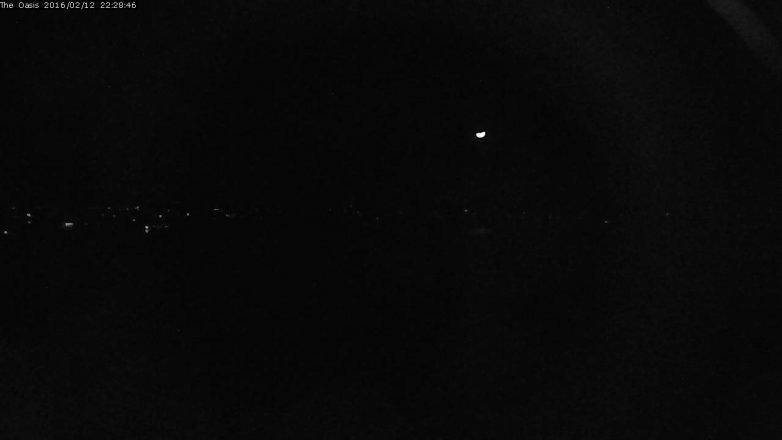 Lake Travis webcam, February 12, 2016 9:35 PM CT