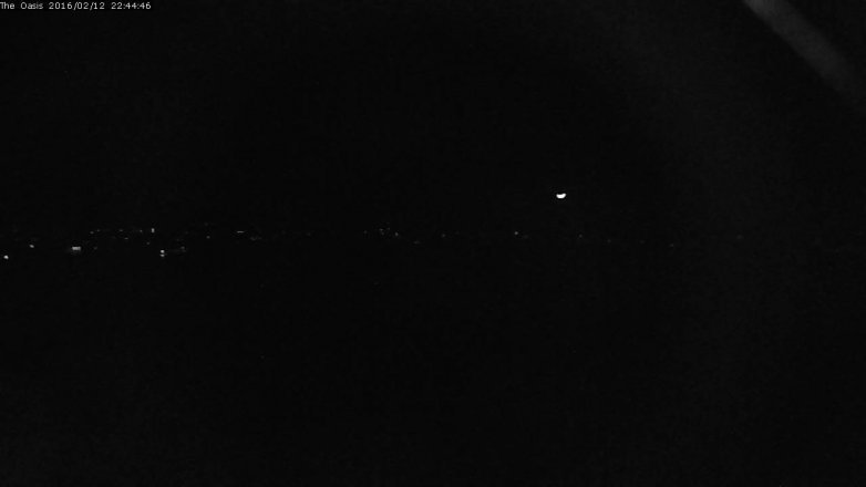Lake Travis webcam, February 12, 2016 9:50 PM CT