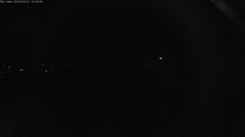 Lake Travis webcam, February 12, 2016 9:55 PM CT