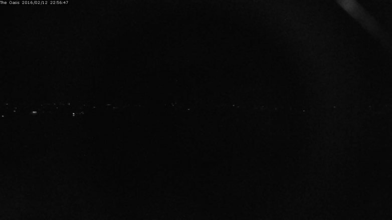 Lake Travis webcam, February 12, 2016 10:00 PM CT