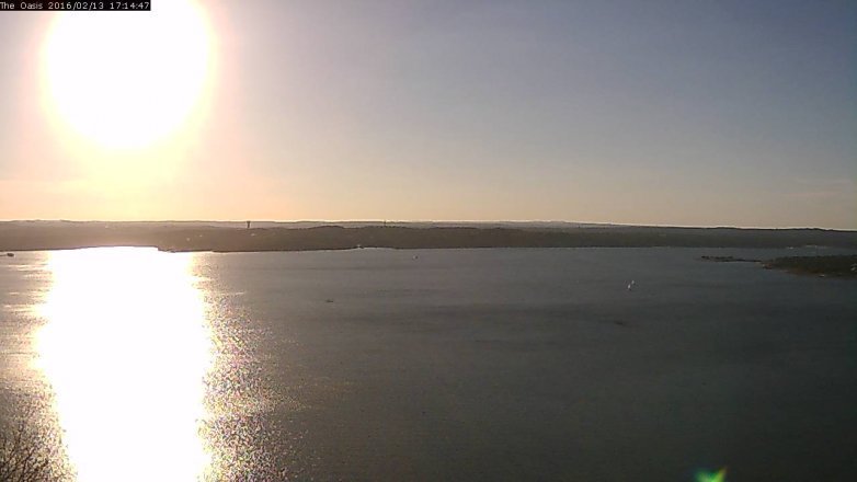 Lake Travis webcam, February 13, 2016 4:20 PM CT