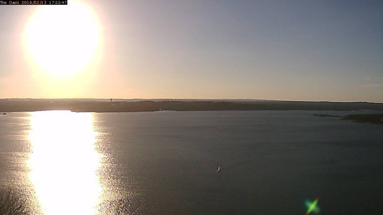 Lake Travis webcam, February 13, 2016 4:30 PM CT