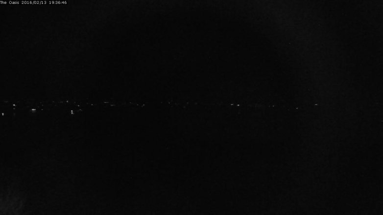 Lake Travis webcam, February 13, 2016 6:40 PM CT