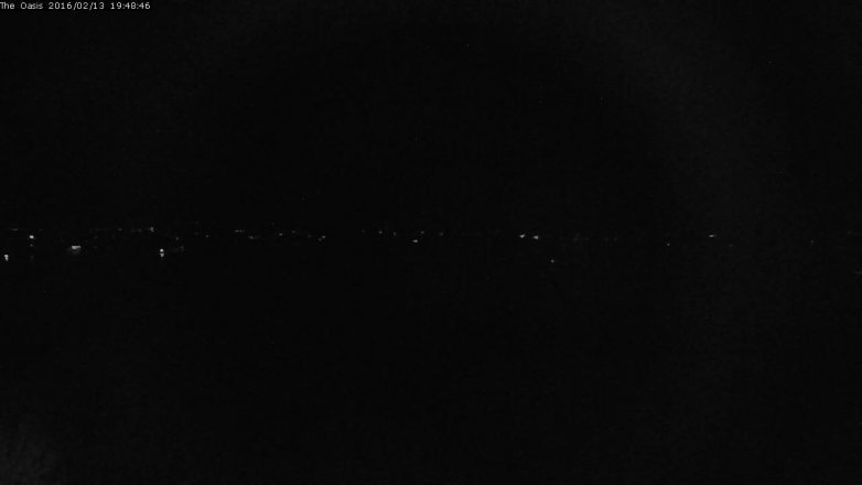 Lake Travis webcam, February 13, 2016 6:55 PM CT