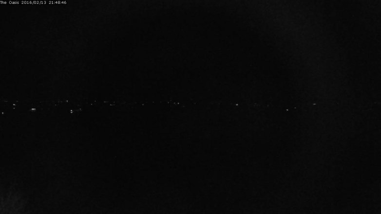 Lake Travis webcam, February 13, 2016 8:55 PM CT