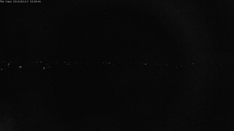 Lake Travis webcam, February 13, 2016 9:15 PM CT