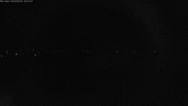 Lake Travis webcam, February 13, 2016 9:20 PM CT