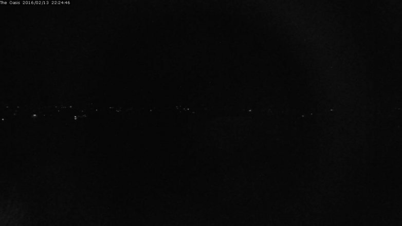 Lake Travis webcam, February 13, 2016 9:30 PM CT