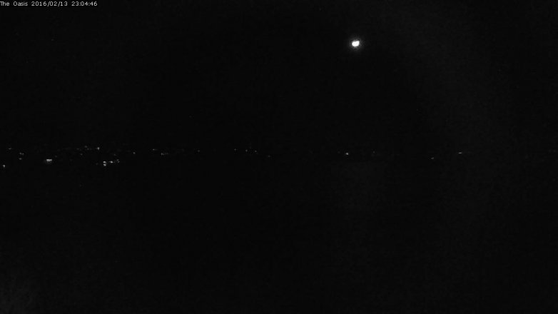 Lake Travis webcam, February 13, 2016 10:10 PM CT