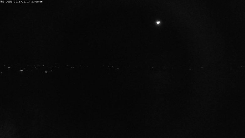 Lake Travis webcam, February 13, 2016 10:15 PM CT