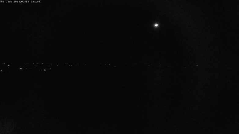 Lake Travis webcam, February 13, 2016 10:20 PM CT