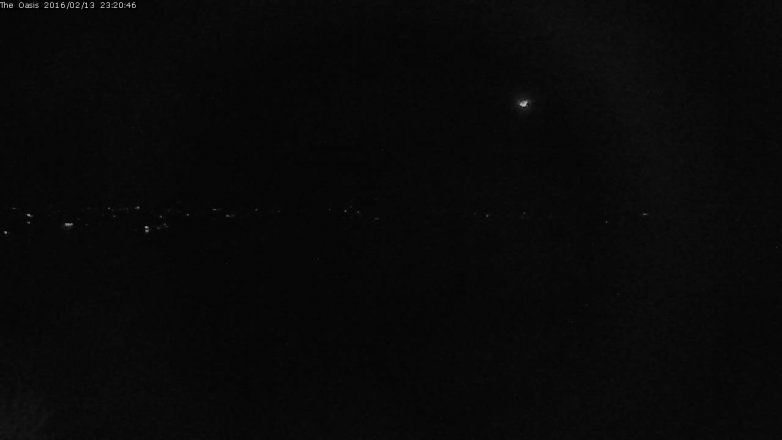 Lake Travis webcam, February 13, 2016 10:25 PM CT