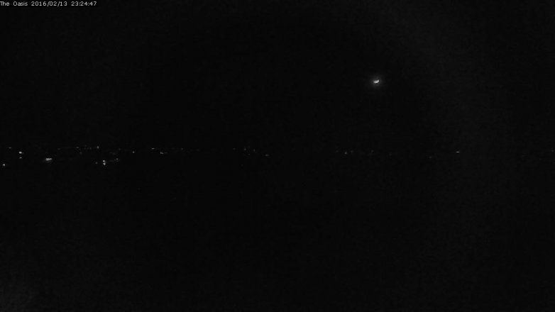 Lake Travis webcam, February 13, 2016 10:30 PM CT