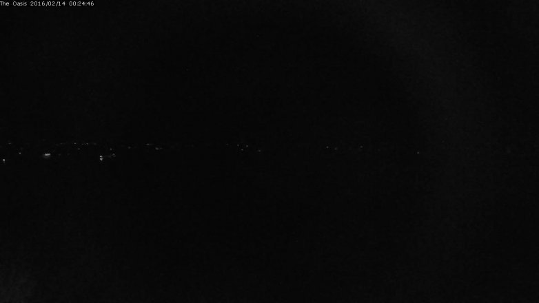 Lake Travis webcam, February 13, 2016 11:30 PM CT