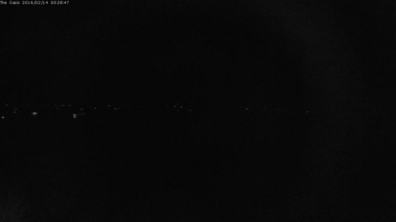 Lake Travis webcam, February 13, 2016 11:35 PM CT