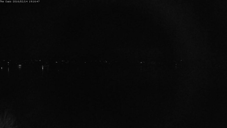 Lake Travis webcam, February 14, 2016 6:25 PM CT