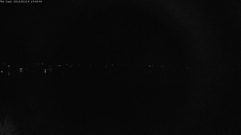 Lake Travis webcam, February 14, 2016 6:45 PM CT