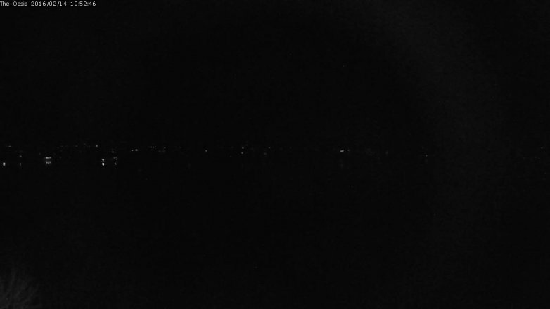Lake Travis webcam, February 14, 2016 7:00 PM CT