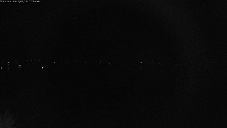 Lake Travis webcam, February 14, 2016 7:30 PM CT